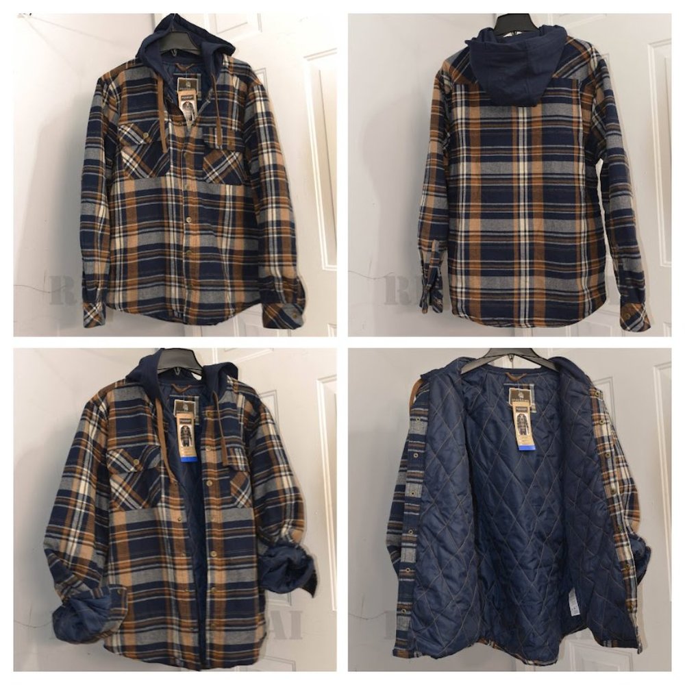 Men’s Shirt Jacket with Hood Legendary Outfitters - Picture 1 of 7
